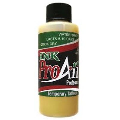 ProAiir Temp Tattoo Ink Metallic Gold 2OZ ProAiir Temp Tattoo Ink Metallic Gold 2OZ